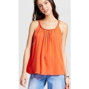 Mossimo Supply Co. Tops - Fashion summer Women's Woven Cami Orange S Mossimo Supply Co. Tops - Fashion summer Women's Woven Cami Orange S